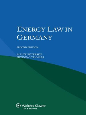 cover image of Energy Law in Germany